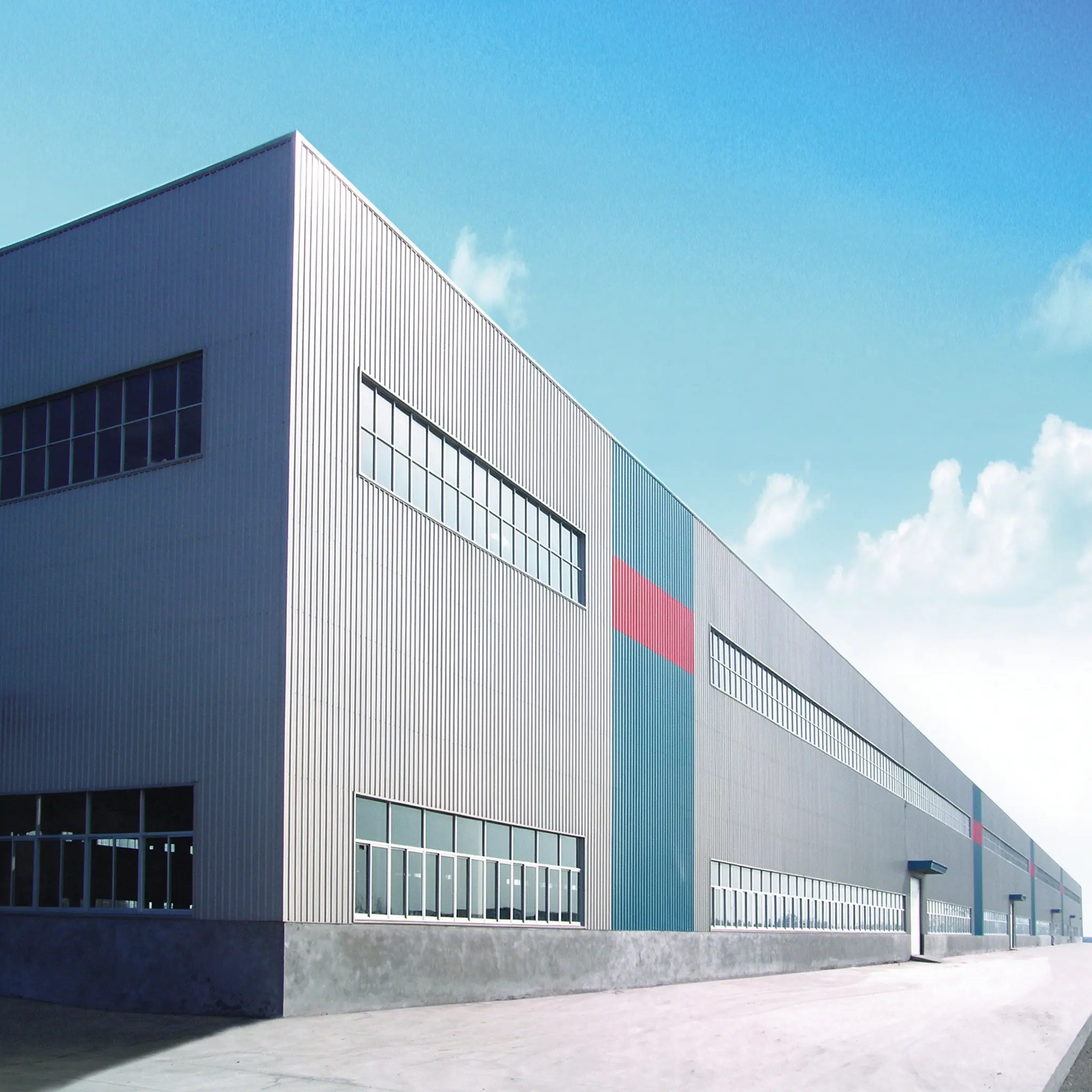 Crane-Integrated Steel Workshop