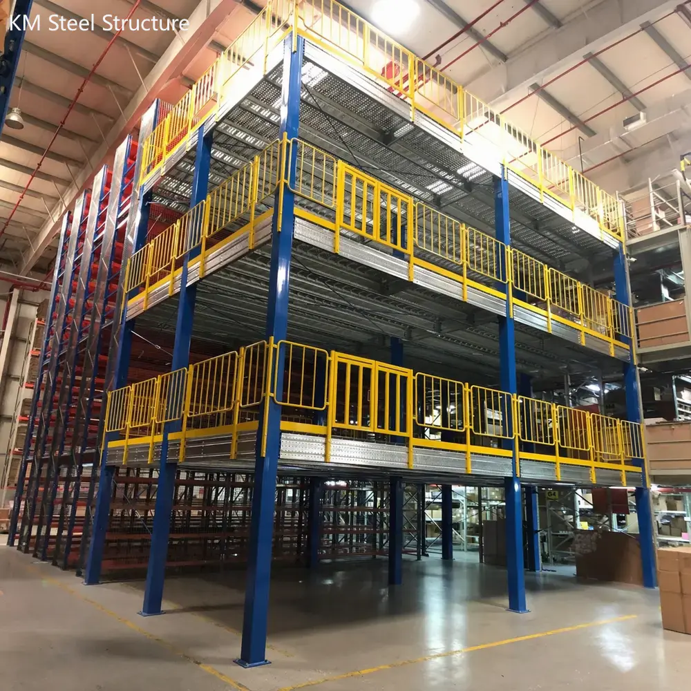 Steel Warehouse Mezzanine System