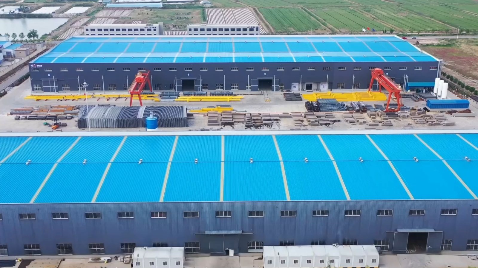 e12eaf13-eefc-42ed-8919-03797a77f3ac Grain processing plant steel structure by Keming Steel Structure