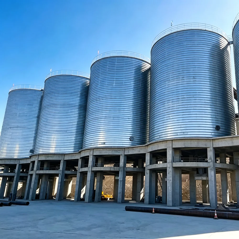 Galvanized Steel Grain Silo
