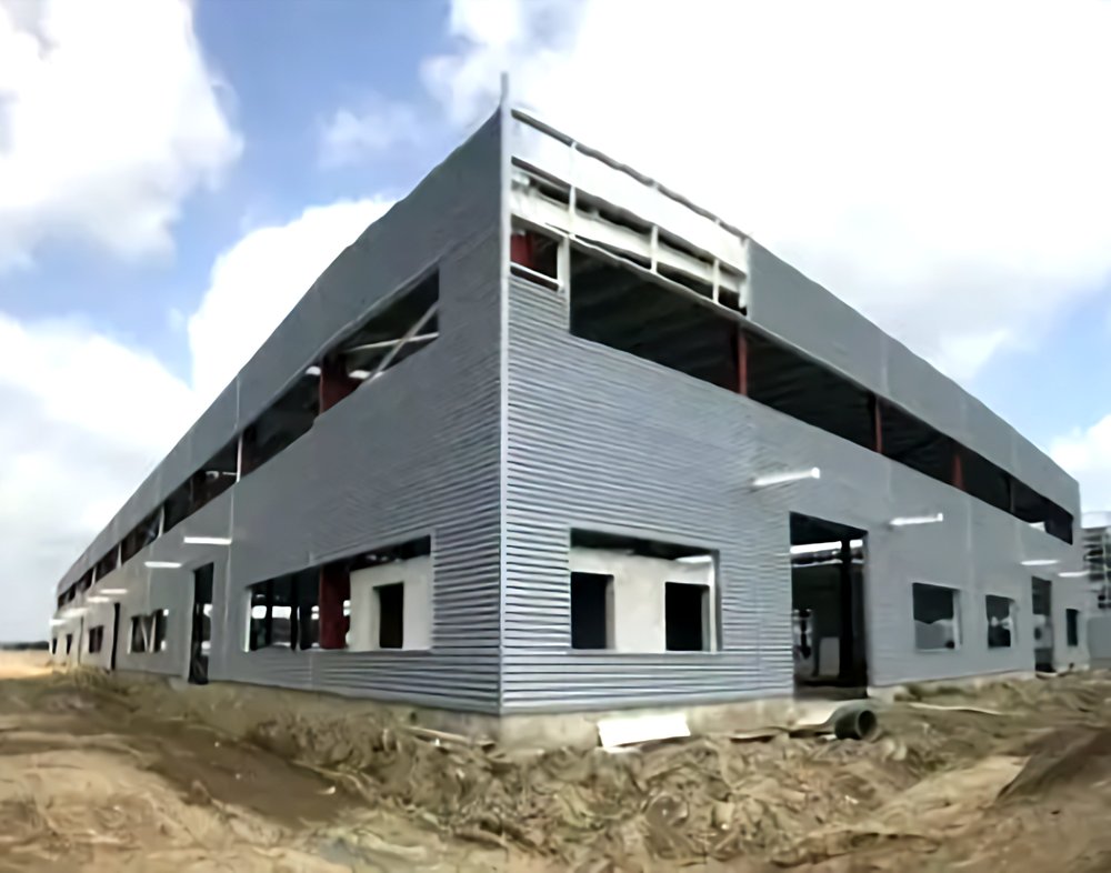 Steel Structure Meat Processing Plant
