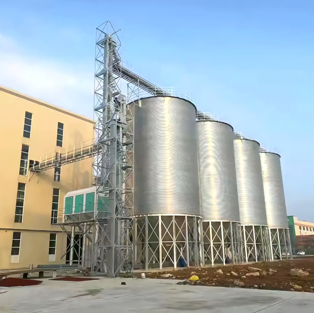 Steel Structure Grain Processing Plant