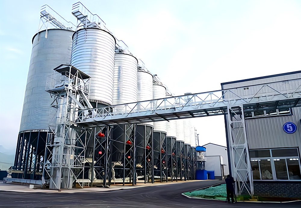 Steel Structure Grain Processing Plant