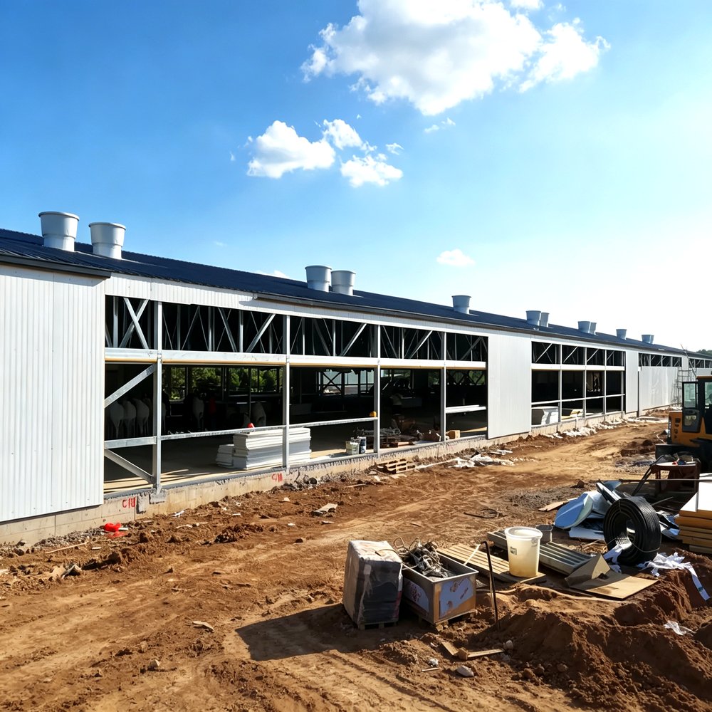 Steel Structure Pig Farm Building