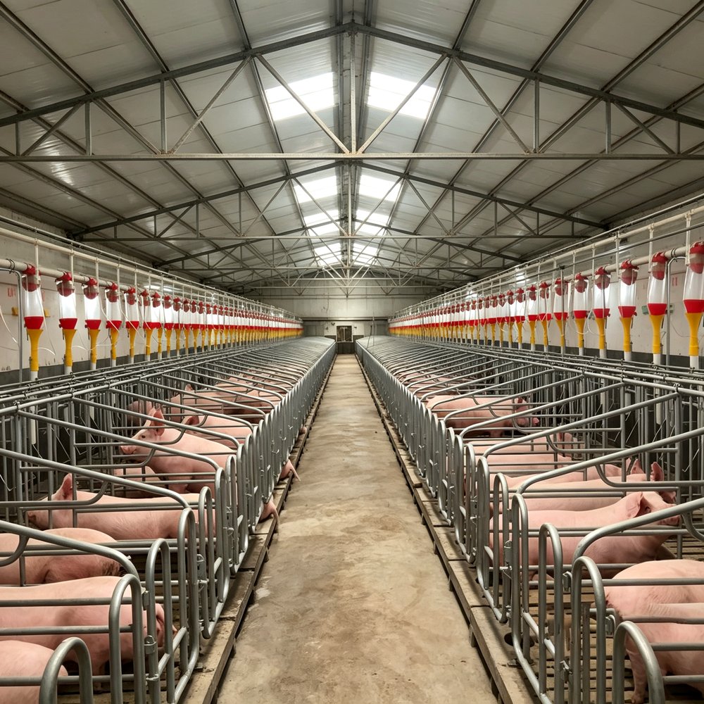 Steel Structure Pig Farm Building