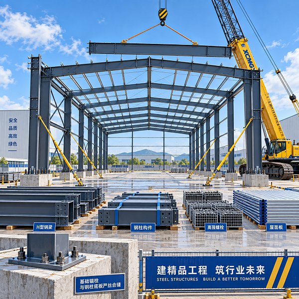 Avoiding Erection Delays in Portal Frame Steel Building Projects