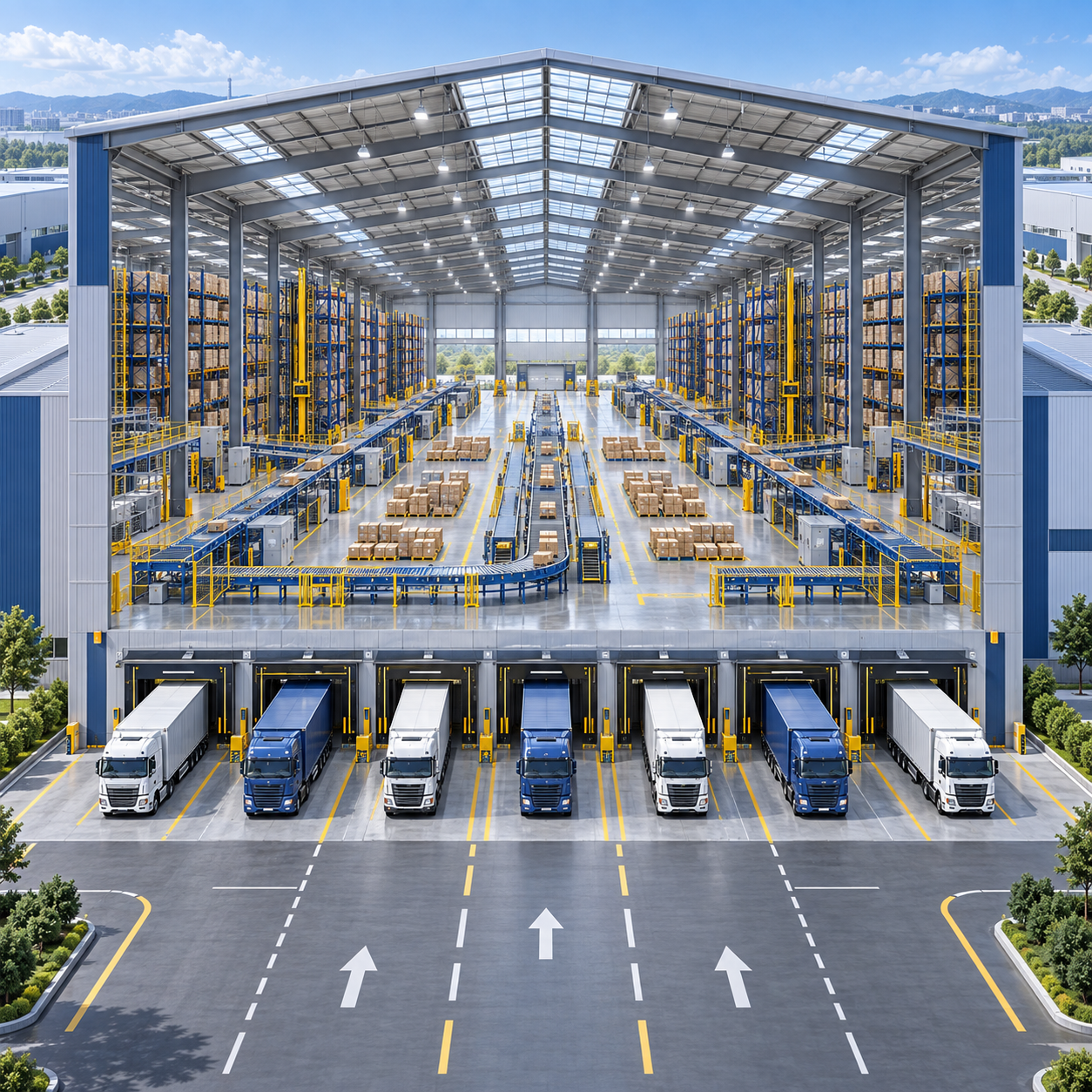 Steel Structure Warehouse Solutions for High-Volume Distribution Operations Steel Structure Warehouse Solutions for High-Volume Distribution Operations