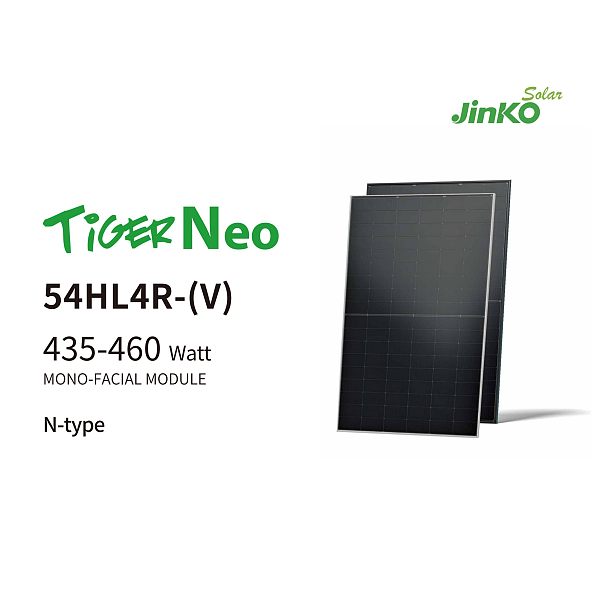 TiGER Neo 54HL4R-(V) 435-460 watt MONO-FACIAL MODULE