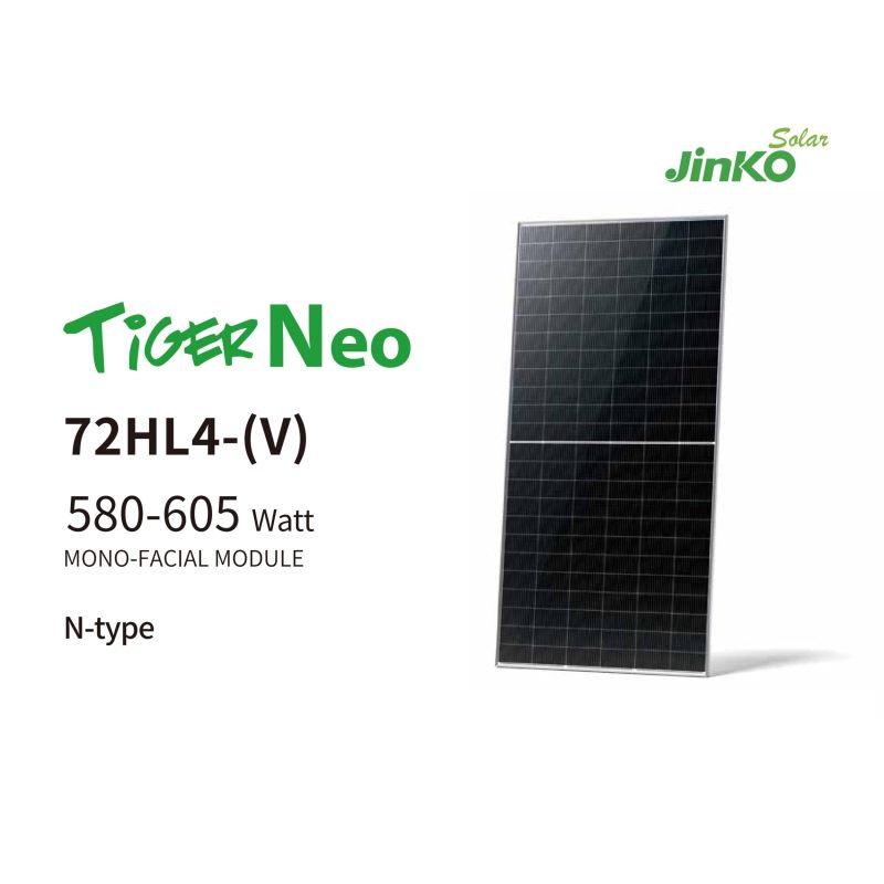 TiGER Neo 72HL4-(V) 580-605 watt MONO-FACIAL MODULE TiGER Neo 72HL4-(V) 580-605 watt MONO-FACIAL MODULE