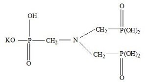 Sel de potassium de l'acide aminotriméthylène phosphonique (ATMP·Kx)