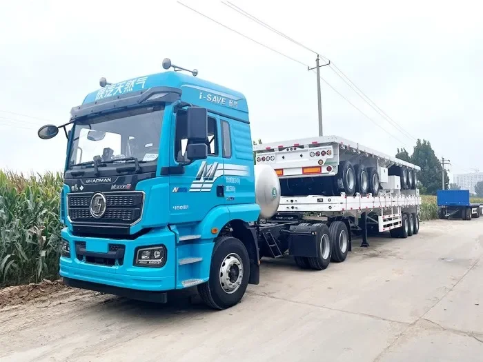 40 Ft 50 Ton Flatbed Container Semi Trailer