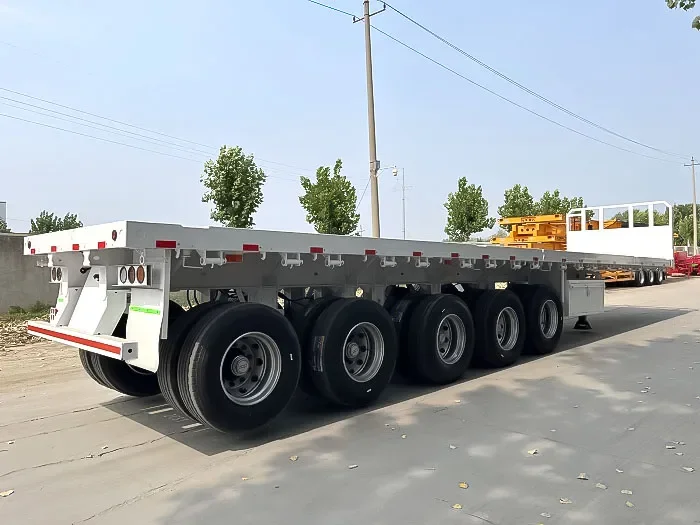Quality 70Ton Flatbed Semi Trailer