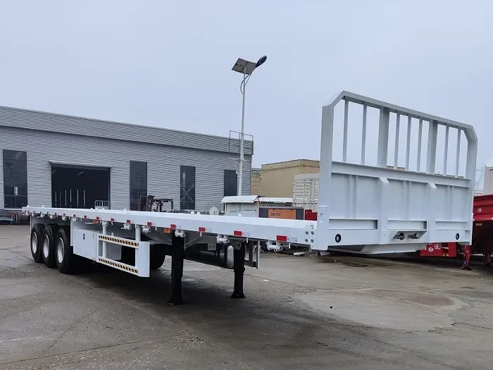3 Axle Flatbed Semi Trailers