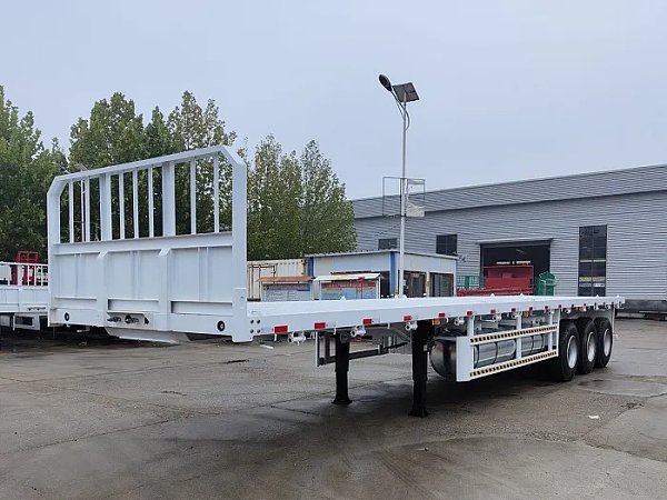 3 Axle Flatbed Semi Trailers