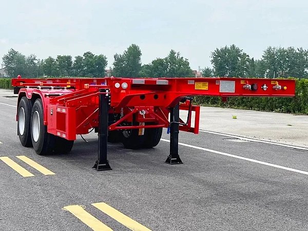 Skeletal Tractor Truck Trailer for Sale