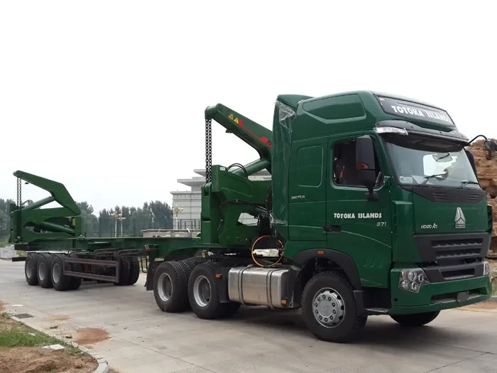 40ft Container Self Loading Truck Trailer