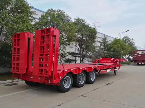60Ton Lowbed Semi Trailer
