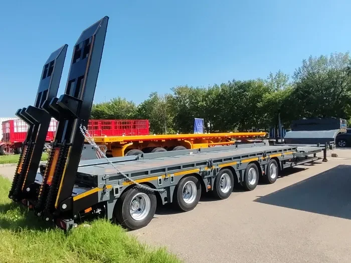 Factory Direct Sale Extendable Lowboy Trailer