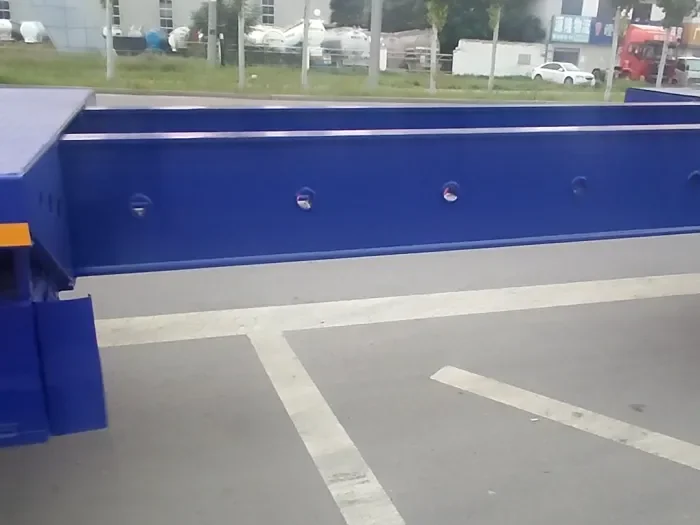 13.6m to 17m 5-Axle Extendable Flatbed Semi Trailer