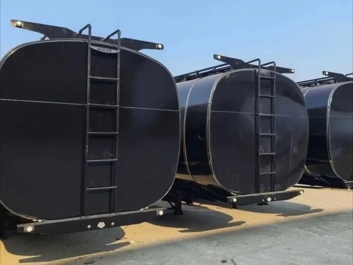 4 Axle 80000L Bitumen Tanker Truck Tractor Trailers