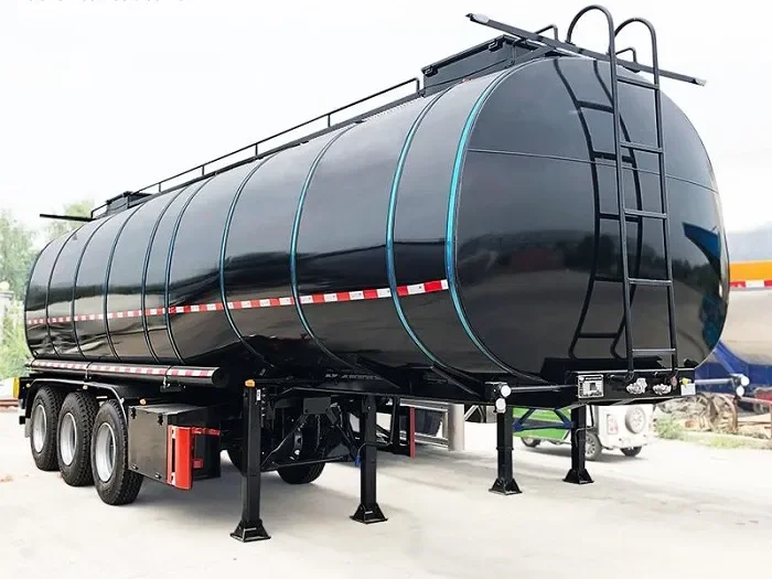 Ship Asphalt Liquid Tanker Semi Trailer for Sale