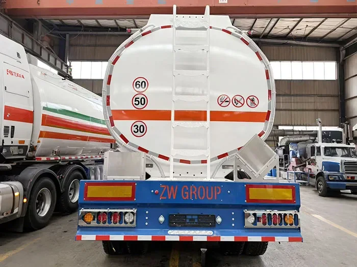 ZW Group's 3-Axle Oil Tank Semi-Trailer