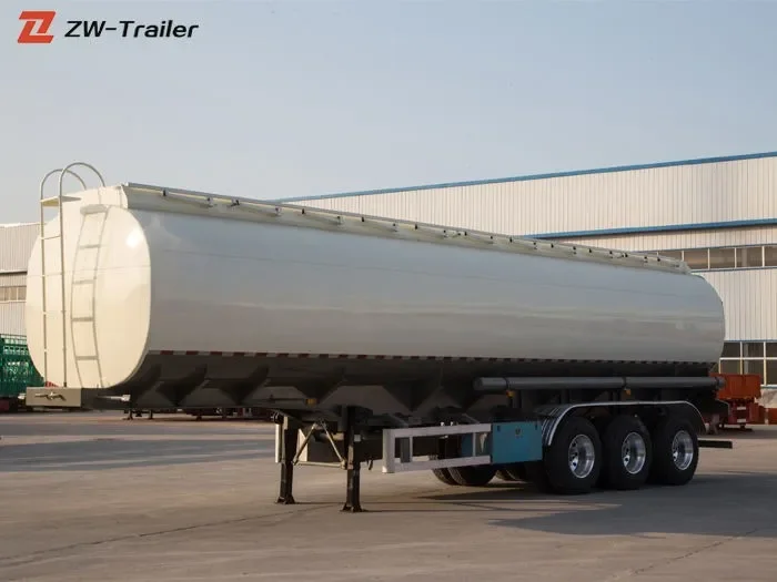 45m3 Carbon Steel Diesel Fuel Tanker Trailer