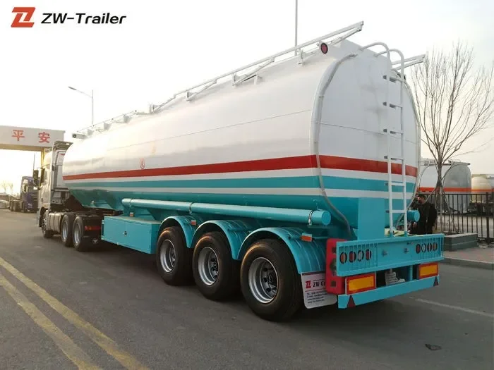 33000 Liters Fuel Transportation Tanker Truck Trailer