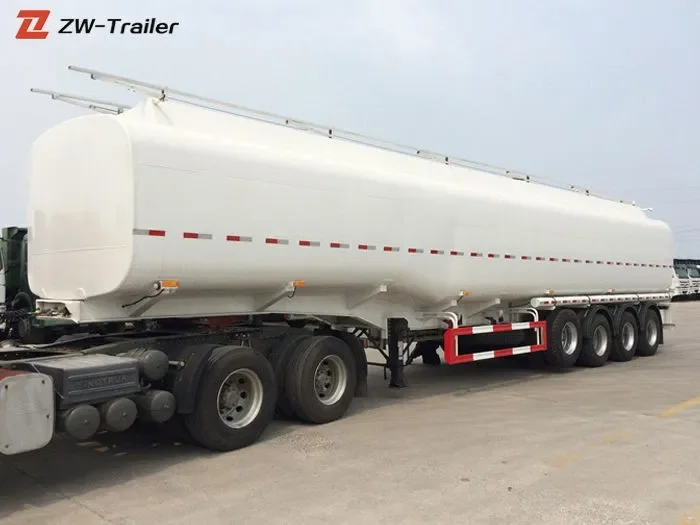 42000 Liters Diesel Petroleum Fuel Tanker Semi Trailer