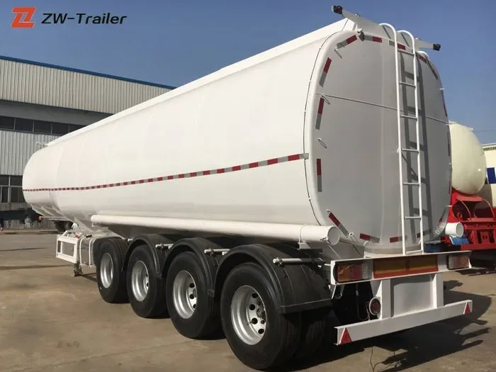 42000 Liters Diesel Petroleum Fuel Tanker Semi Trailer