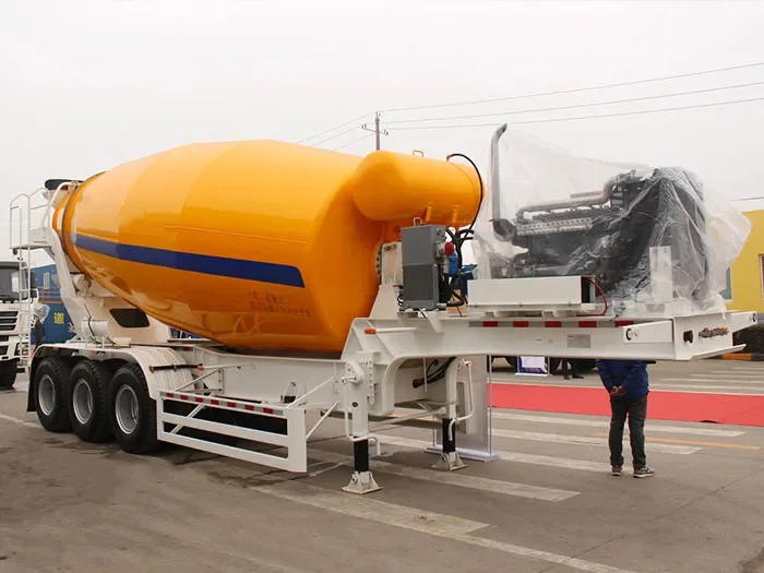 ZW Mixer Tank Semi-Trailer: Efficient Mixing on the Move