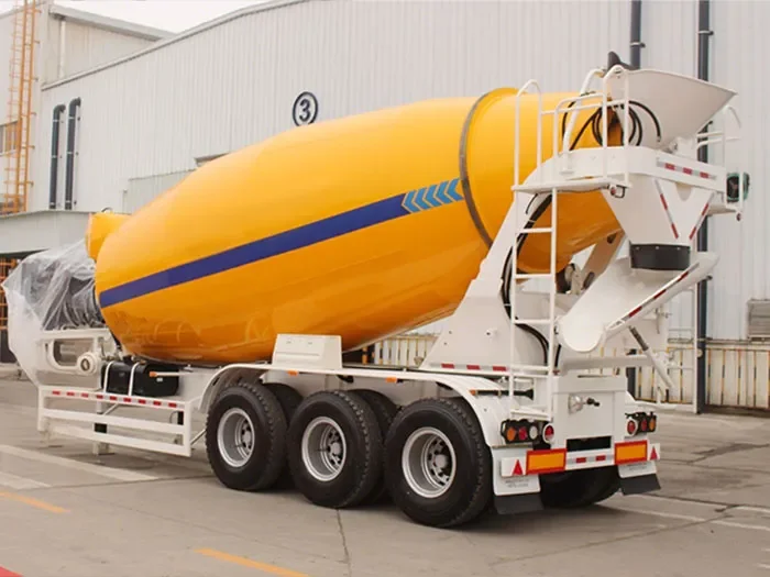 ZW Mixer Tank Semi-Trailer: Efficient Mixing on the Move