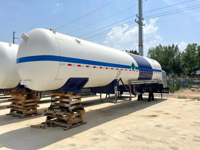 Liquid Oxygen Chemical Storage Tank Trailer