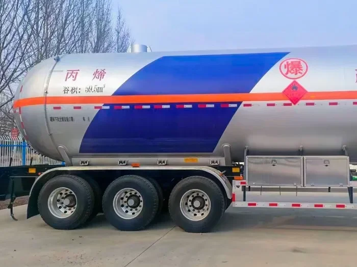 Chemical Transport Semi Tanker Trailer for Sale
