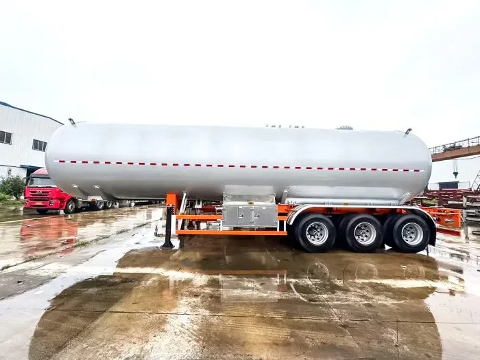 56 Cubic Meter LPG Tanker Semi-Trailer