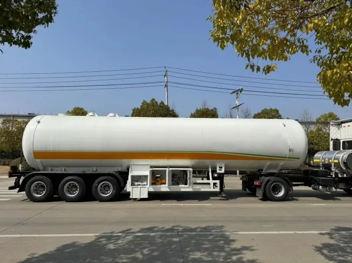 Cheap 3 Axles LPG Tank Gas Tanker Semi Trailer