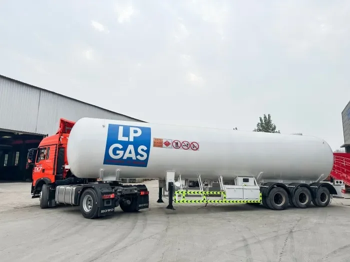 LPG Tank Truck Semi Trailer