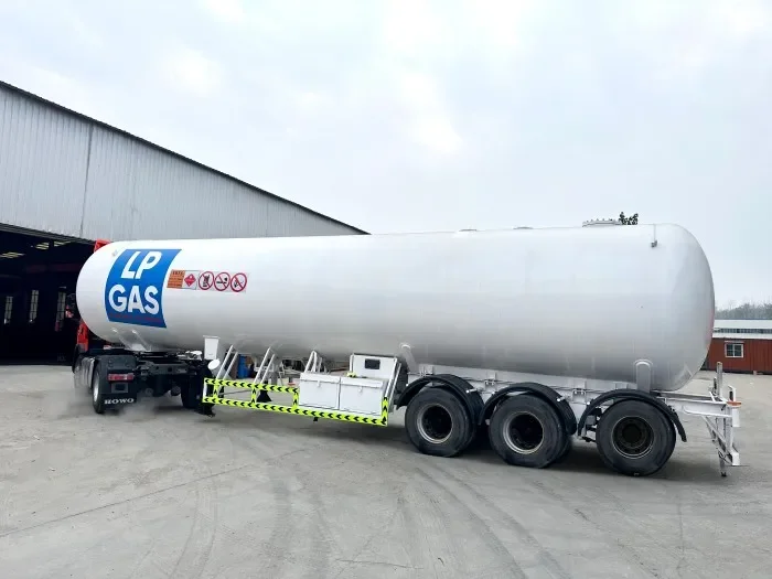 LPG Tank Truck Semi Trailer