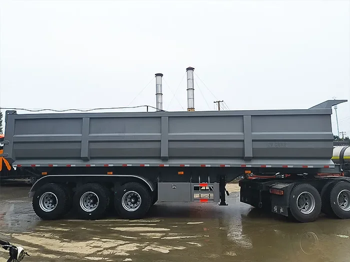 ZW Group 3-Axle Heavy-Duty Dump Semi-Trailer