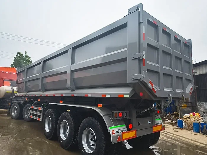 ZW Group 3-Axle Heavy-Duty Dump Semi-Trailer
