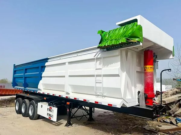 Factory Direct Sales 3 Axles Heavy Duty Tipper Semi Truck Trailer