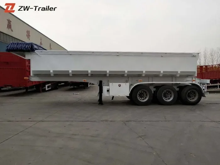 34 Ton Side Tipper Tipping Dump Trailer