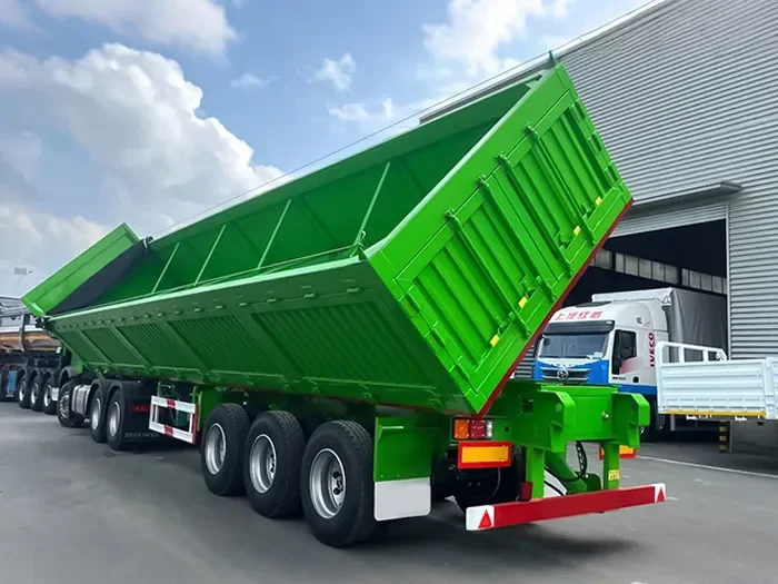 Sider Tipper Good Price 3 Axle Dump Trailers