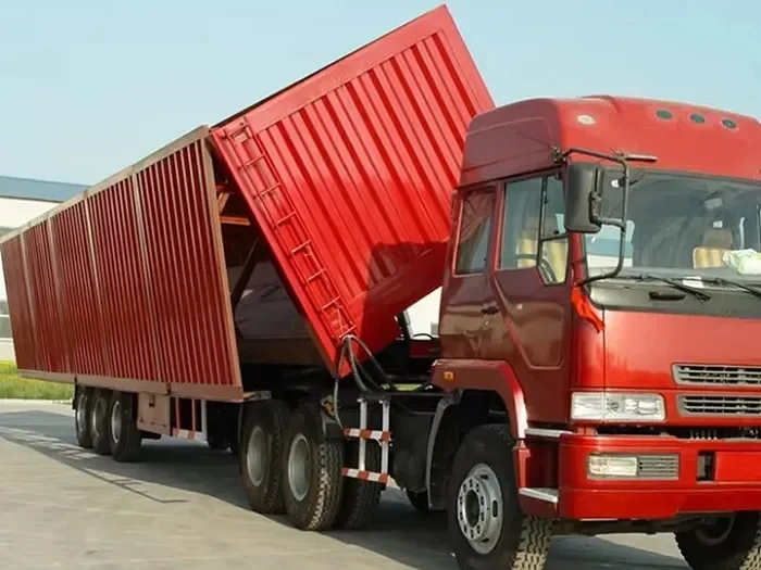 Sidewall Side Tipper Truck Trailer