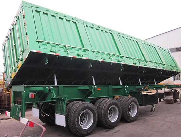 Sidewall Side Tipper Truck Trailer