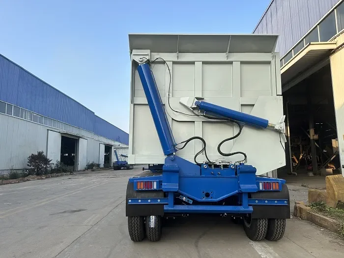 Truck Side Dump Semi Trailer for Sale