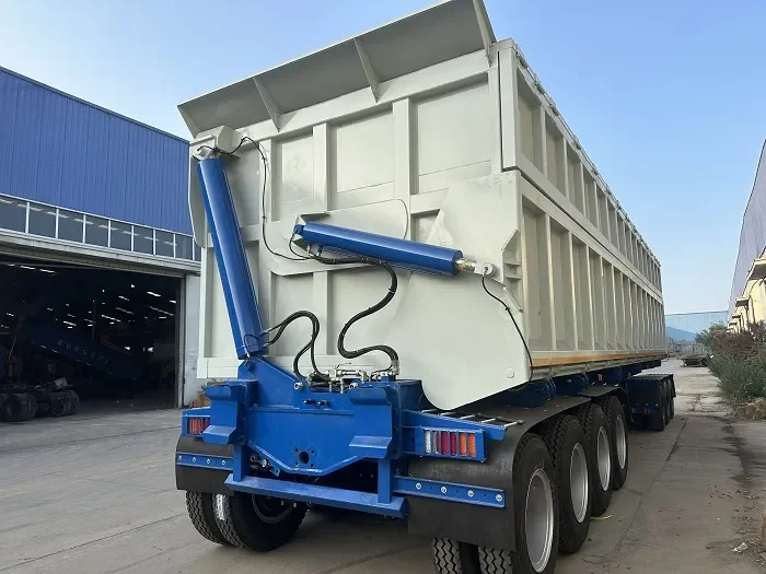 Truck Side Dump Semi Trailer for Sale