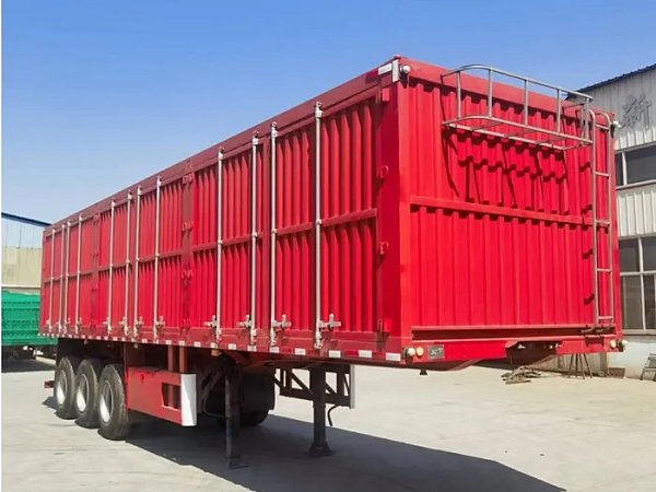 3 Axles Dry Van Semi Trailer