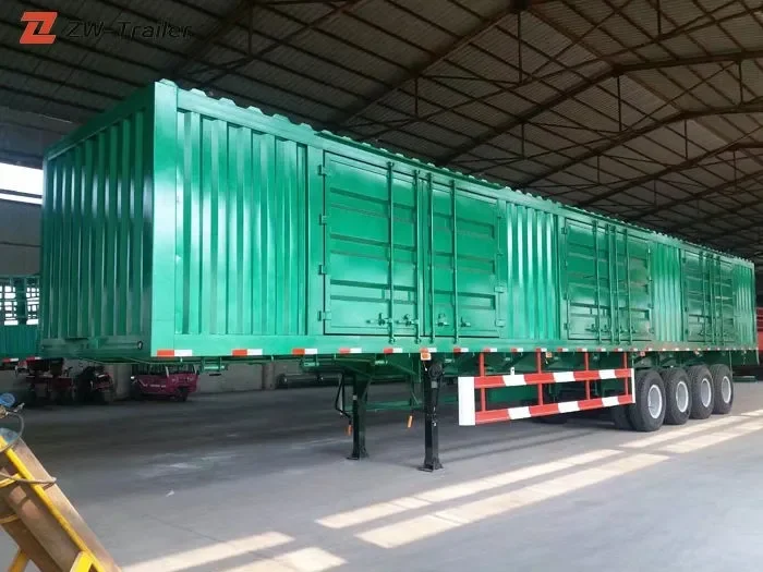 53 Ft 53 Foot Box Semi Trailer
