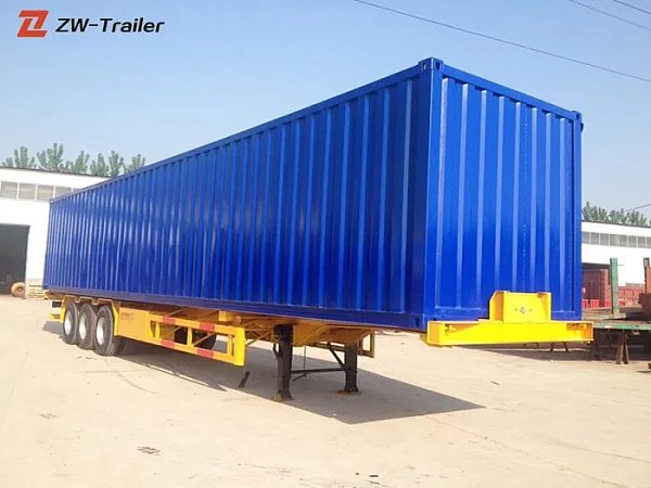 53 Ft 53 Foot Box Semi Trailer